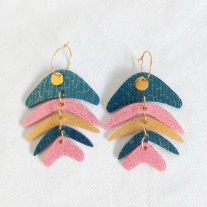 Pendientes raspas Zuliram