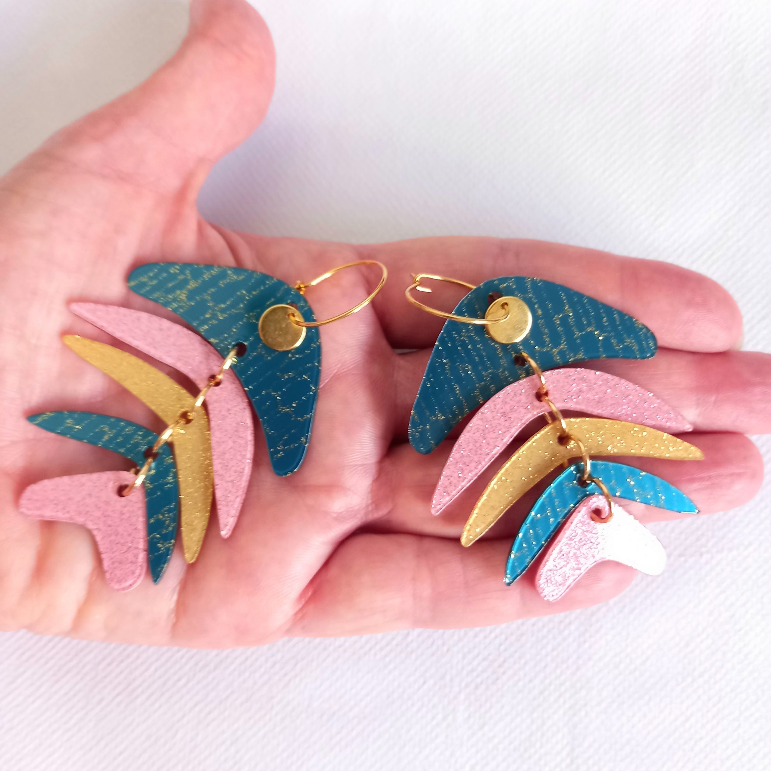 Pendientes raspas Zuliram - Imagen 2