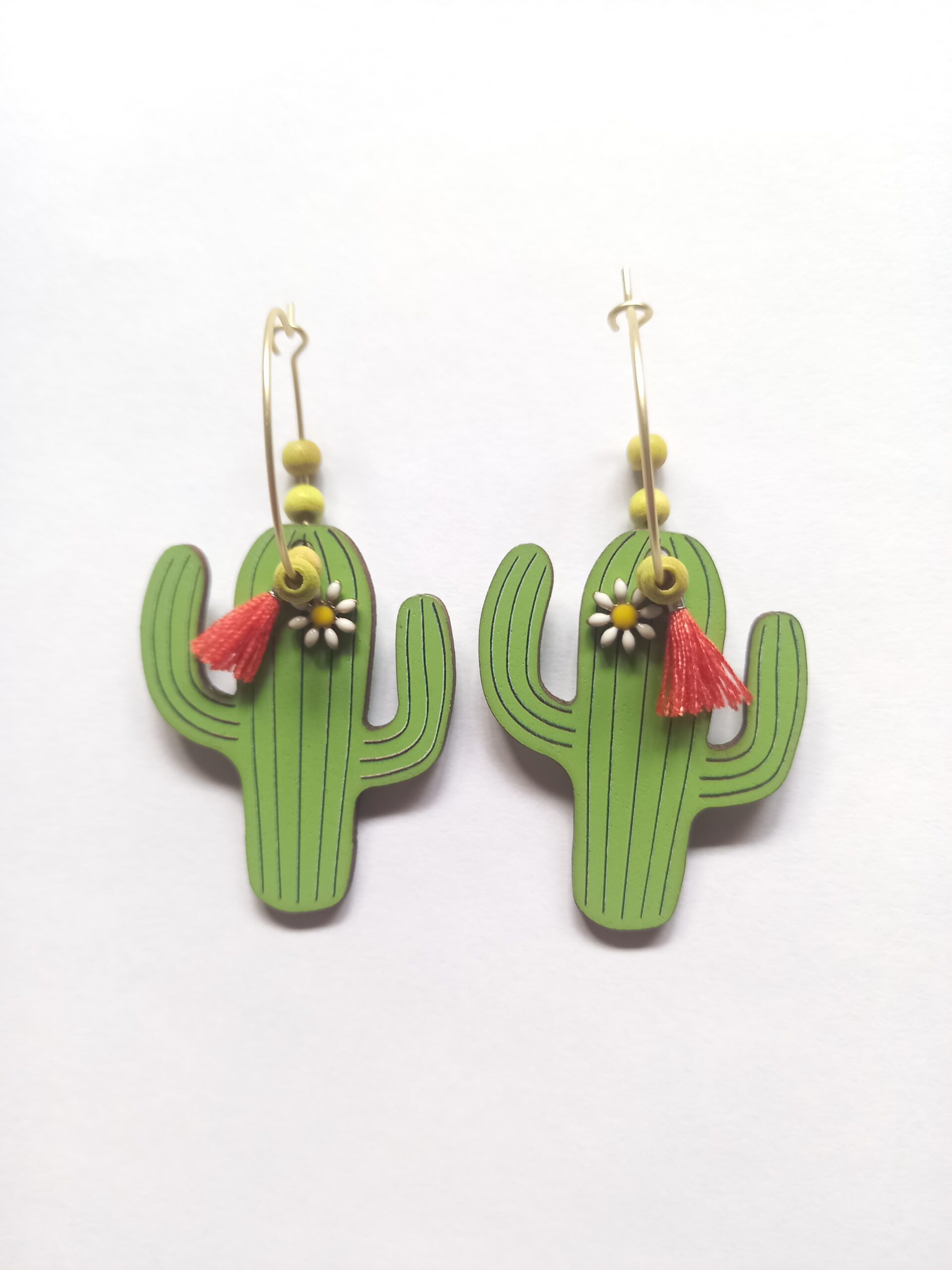 Pendientes cactus