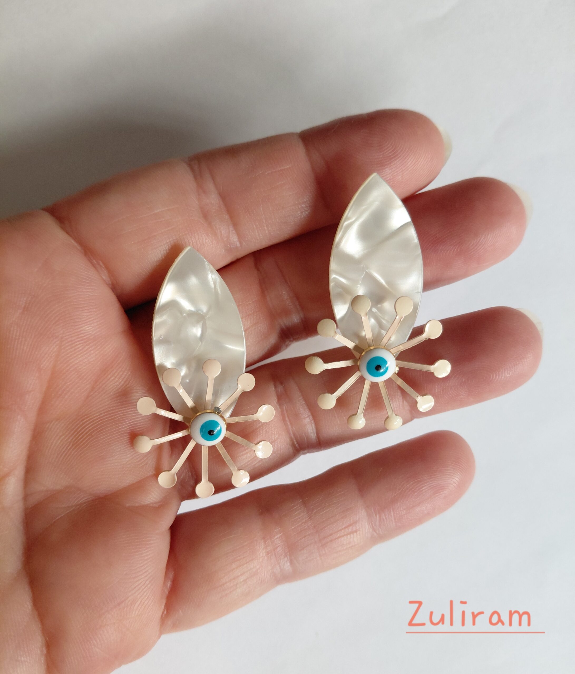 Pendientes ojitos. - Imagen 2