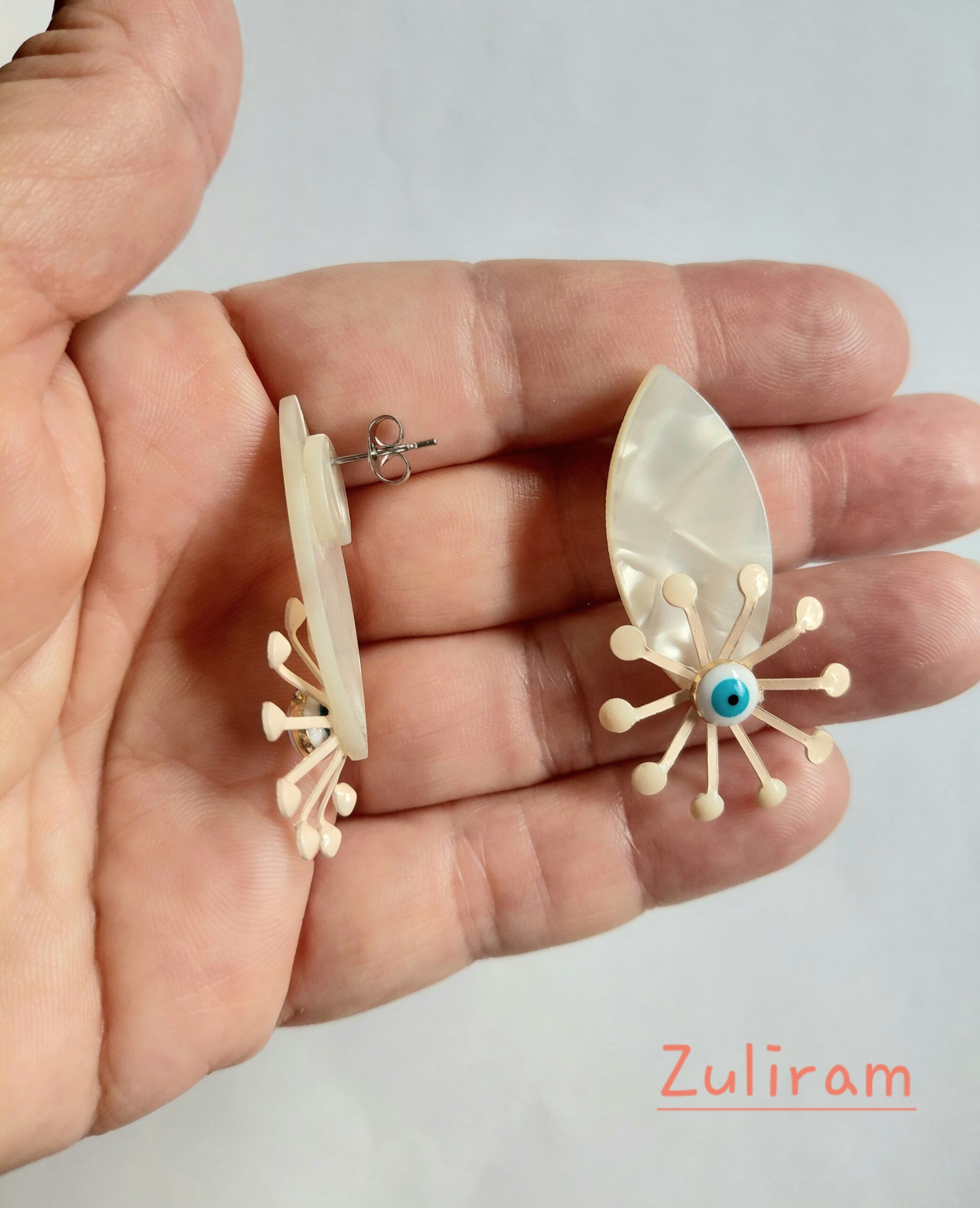 Pendientes ojitos. - Imagen 3