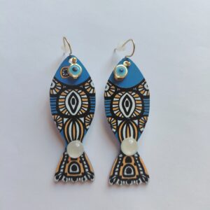 Pendientes pez suerte.